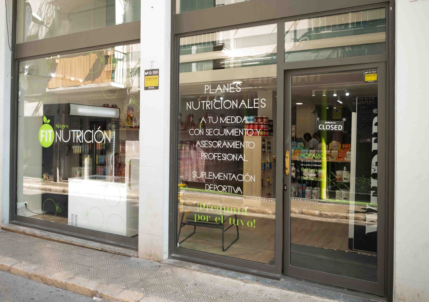 Front of Fit Nutrición Sitges